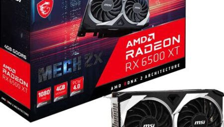 AMD Radeon RX 6500 XT: Giriş Seviyesi Oyun Performansı ve Düşük Güç Tüketimi